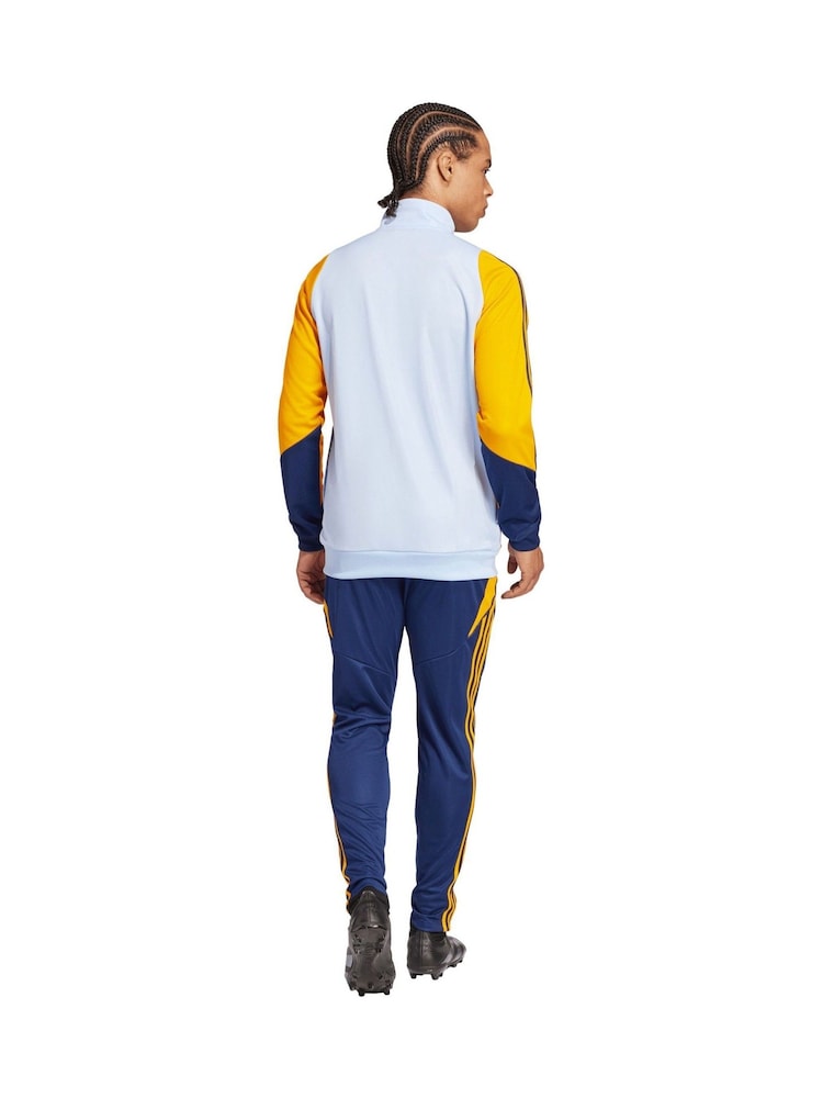 adidas Blue Real Madrid Training Tracksuit - Image 2 of 2
