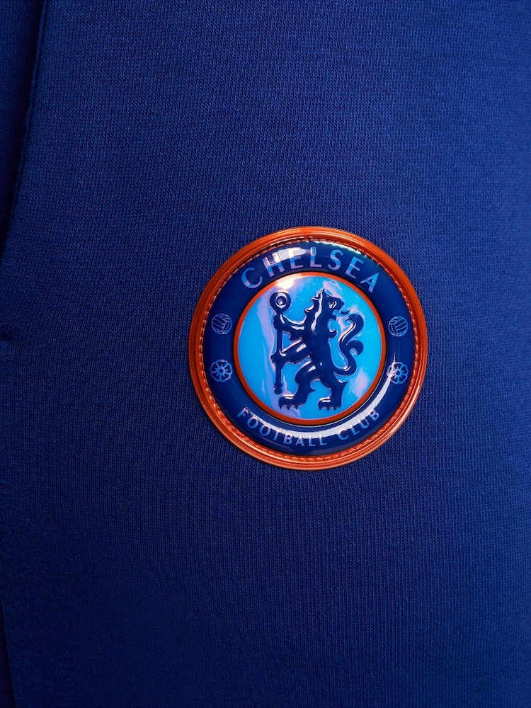 Nike Blue Womens Chelsea Club Fleece Joggers - Image 5 of 5