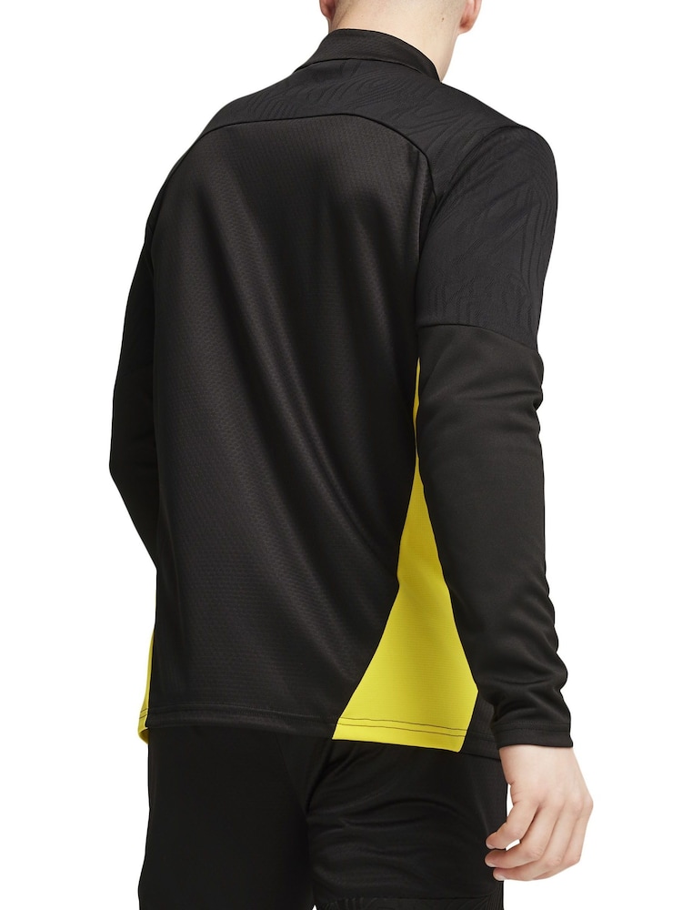 Puma Black Borussia Dortmund Training 1/4 Zip Top - Image 2 of 2