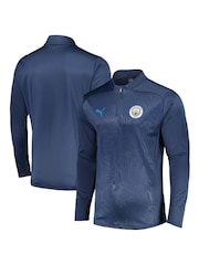 Puma Blue Manchester City Training Fleece - Image 1 of 5