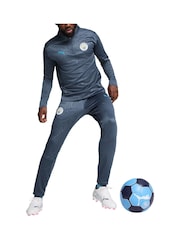 Puma Blue Manchester City Training Fleece - Image 4 of 5