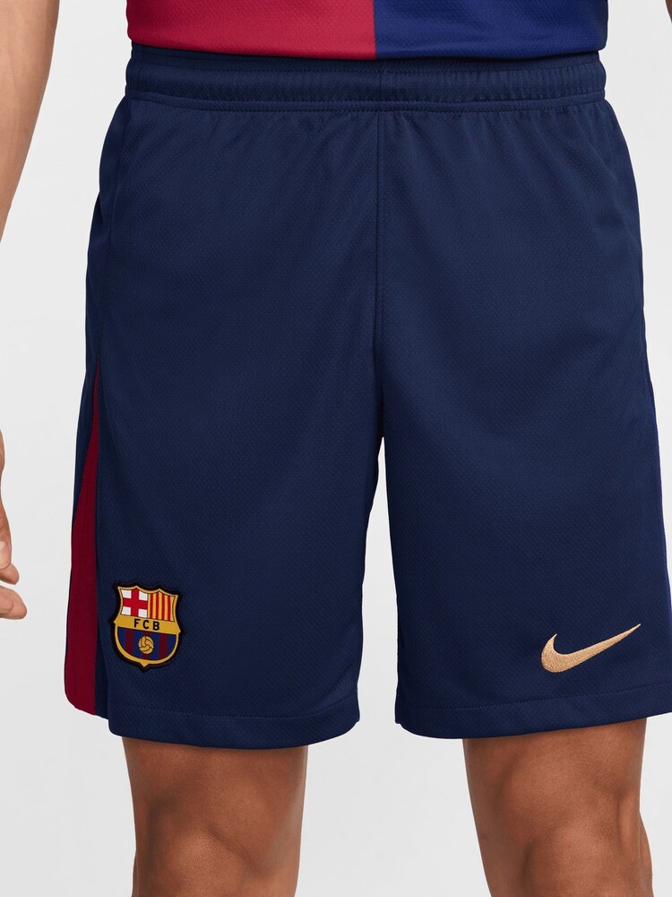 Nike Blue Barcelona Home Stadium Shorts 2024-25 - Image 1 of 5