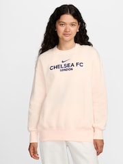 Nike Cream Chelsea Phoenix Crew Sweatshirt - Image 1 of 5