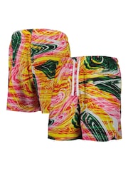 Puma Orange F1 Scuderia Ferrari Race Crew All Over Print Shorts - Image 1 of 4