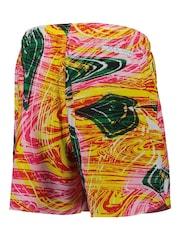 Puma Orange F1 Scuderia Ferrari Race Crew All Over Print Shorts - Image 3 of 4