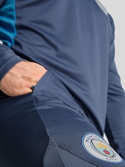 Puma Blue Manchester City Training Trousers - Image 2 of 3