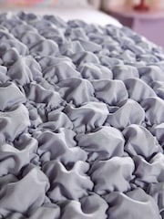 Lilac Marshmallow Textured Throw - Image 2 of 4
