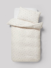 Crinkle Muslin 100% Cotton Duvet Cover and Pillowcase Set - Image 4 of 6