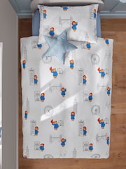 White Paddington Duvet Cover and Pillowcase Set - Image 2 of 6