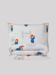 White Paddington Duvet Cover and Pillowcase Set - Image 5 of 6