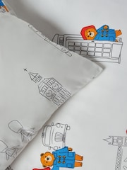 White Paddington Duvet Cover and Pillowcase Set - Image 6 of 6