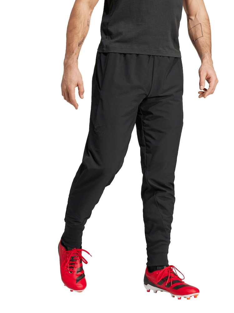 adidas Black All Woven Joggers - Image 1 of 4