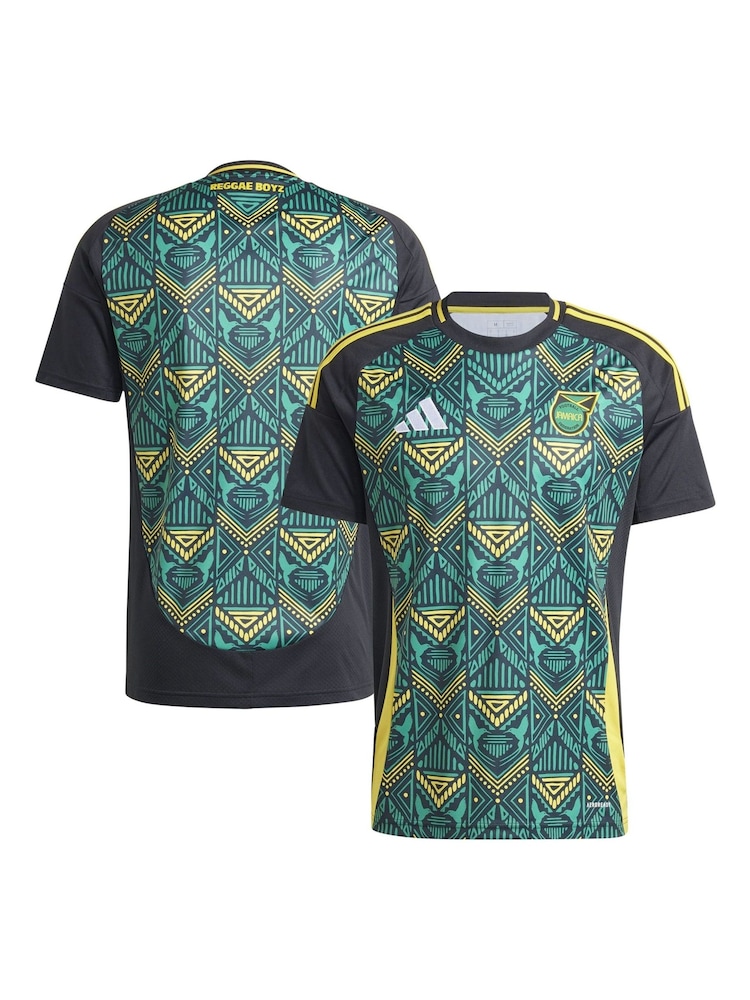 adidas Black Jamaica Away Shirt 2024-25 - Image 5 of 5