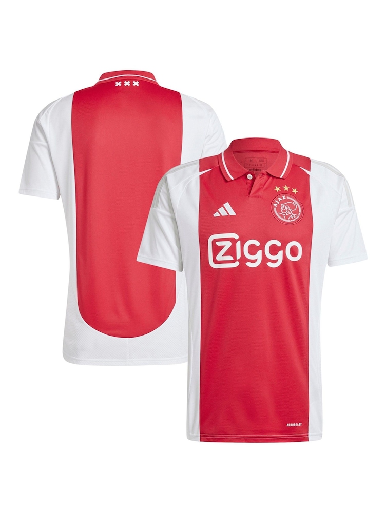 adidas White Ajax Home Shirt 2024-25 - Image 1 of 5