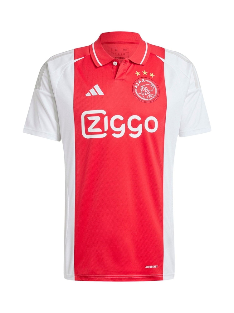 adidas White Ajax Home Shirt 2024-25 - Image 2 of 5