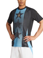 adidas Black Argentina Pre Match Shirt - Image 5 of 5