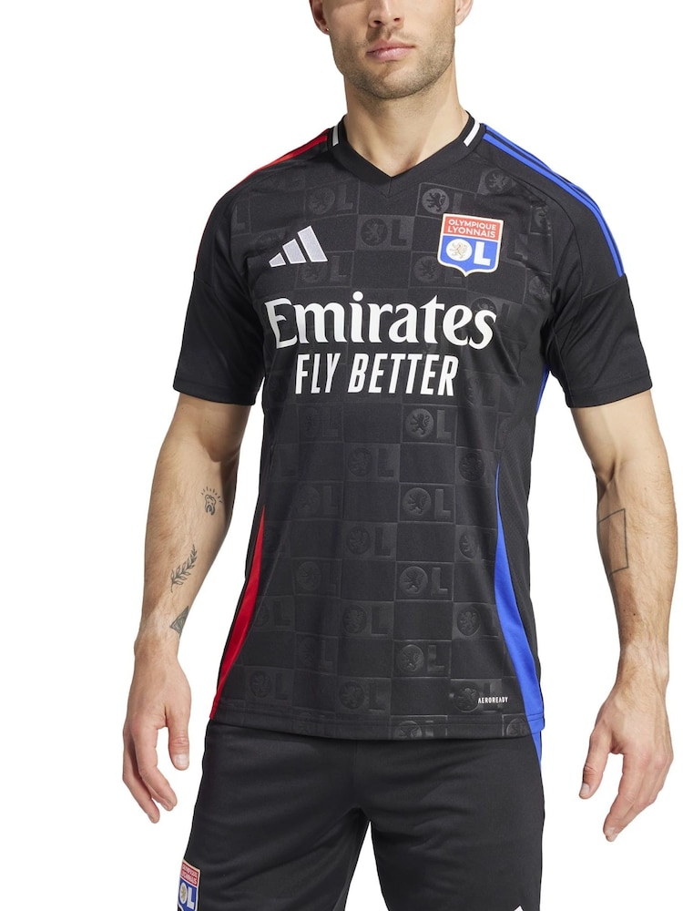adidas Olympique Lyon Dış Saha Forması 2024-25 - Image 1 of 5