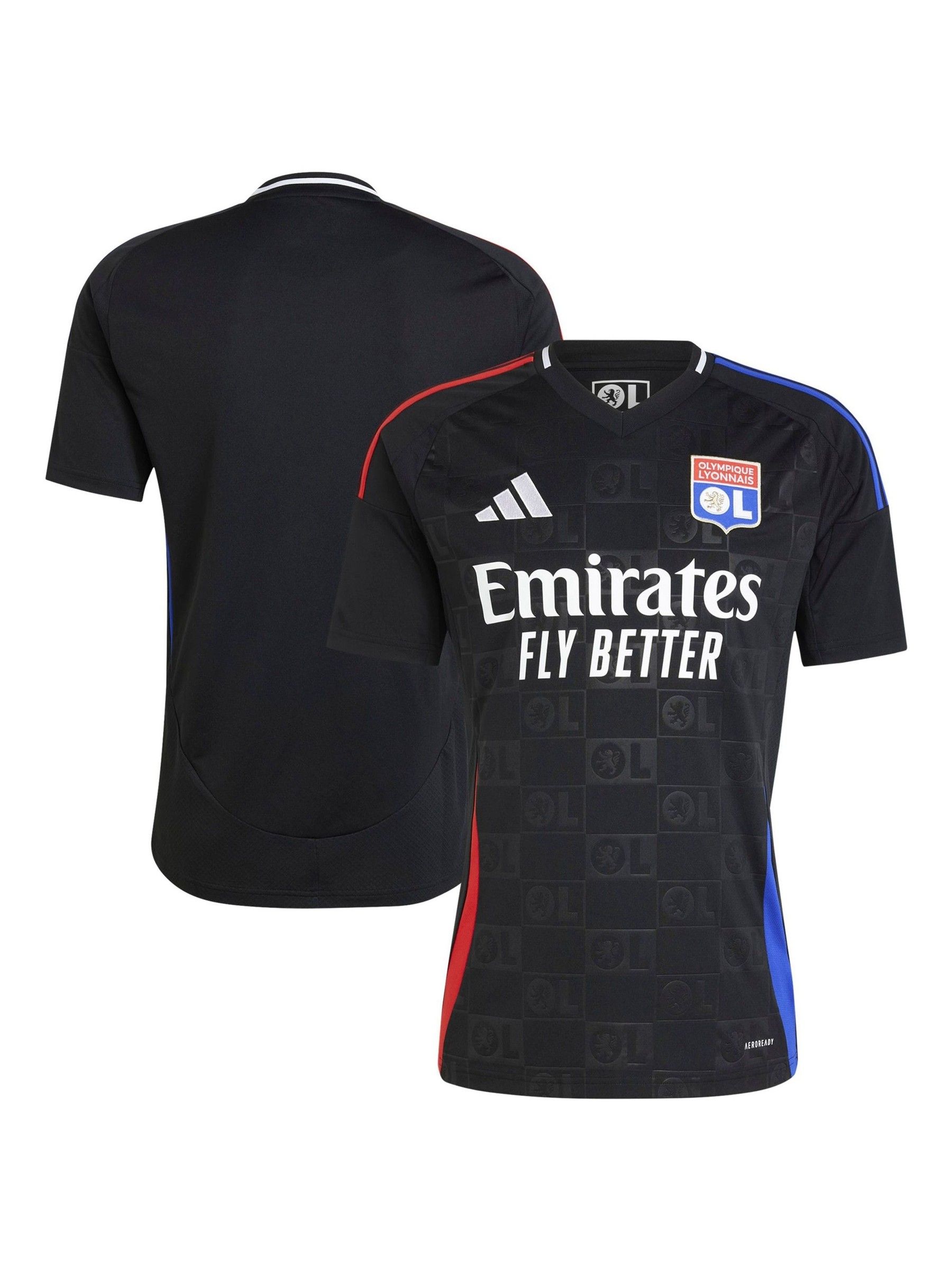 Buy adidas Black Olympique Lyon Away Shirt 2024-25 from Next USA