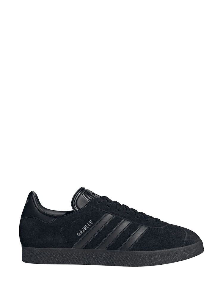 adidas Black New Zealand Rugby Gazelle Trainers - Image 1 of 5