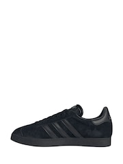 adidas Black New Zealand Rugby Gazelle Trainers - Image 2 of 5