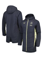 Castore Grey Everton Players Training Bench Jacket - Image 1 of 3