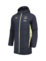 Castore Grey Everton Players Training Bench Jacket - Image 3 of 3
