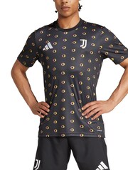 adidas Black Juventus Pre Match T-Shirt - Image 1 of 5