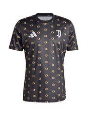 adidas Black Juventus Pre Match T-Shirt - Image 4 of 5