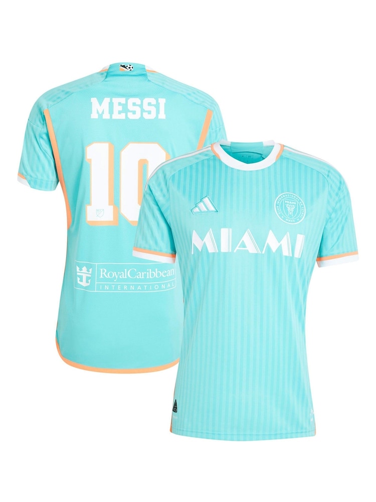 adidas Blue Inter Miami CF Authentic Third Shirt 2024-25 - Image 1 of 3