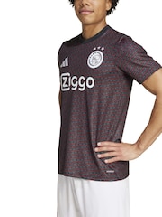 adidas Black Ajax Pre Match Shirt - Image 2 of 5