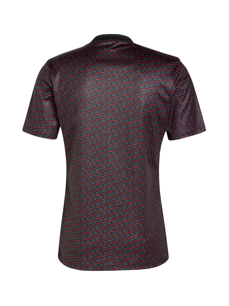 adidas Black Ajax Pre Match Shirt - Image 5 of 5