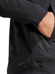 adidas Black All Woven Hoodie - Image 4 of 4