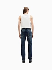 Синий - AllSaints Iggy Jeans - Изображение 3 из 9