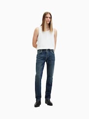 Синий - AllSaints Iggy Jeans - Изображение 4 из 9
