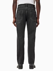 AllSaints Black Reid 100% Cotton Jeans - Image 6 of 7