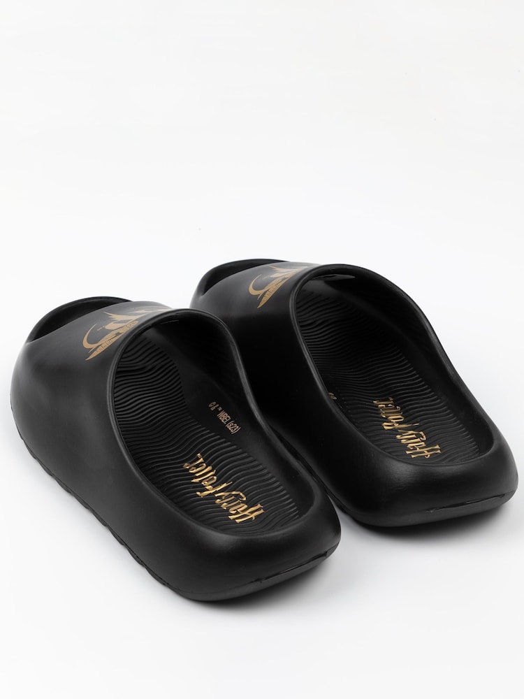 Vanilla Underground Black Harry Potter Sliders - Image 2 of 5