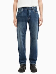 AllSaints Blue Reid 100% Cotton Jeans - Image 1 of 8