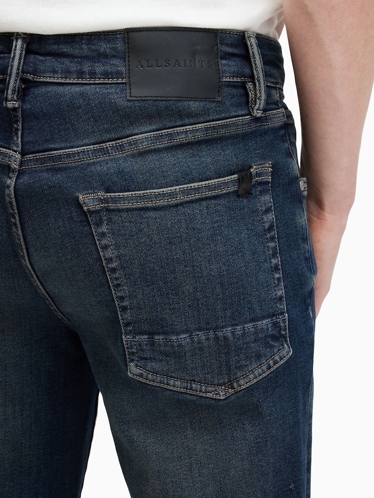 AllSaints Blue SID Jeans - Image 7 of 8