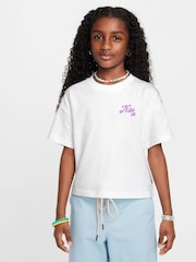 Nike White SB 100% Cotton T-Shirt - Image 1 of 7