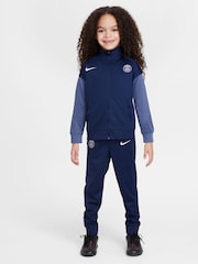 Nike Blue PSG Strike Tracksuit - Image 1 of 3