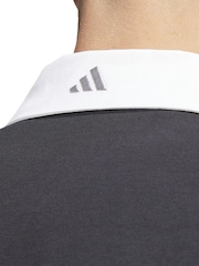 adidas Black All Blacks 2024/25 Heritage Long Sleeve Polo Shirt - Image 4 of 4