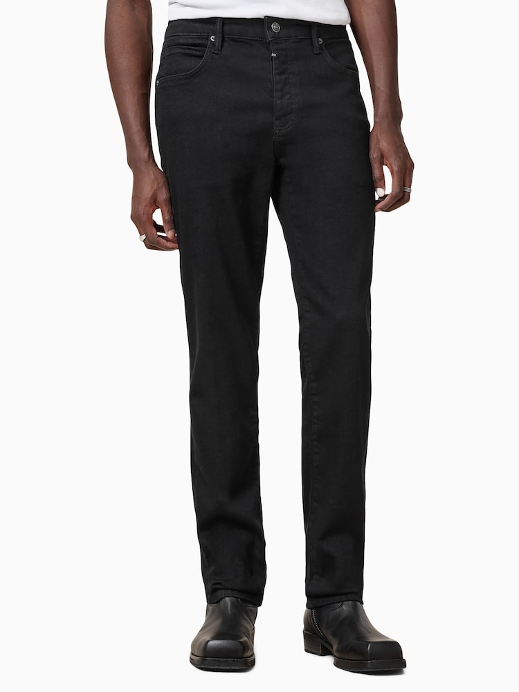 AllSaints Black Chrome Sid Jeans - Image 1 of 11