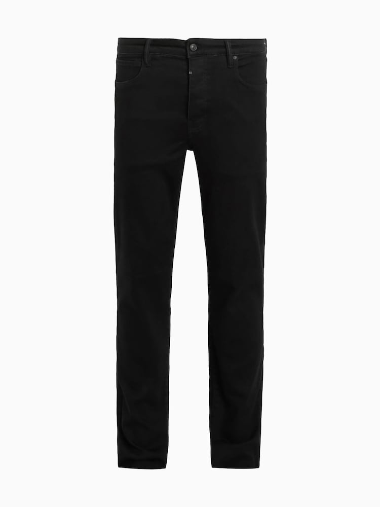 AllSaints Black Chrome Sid Blue Skinny Jeans - Image 10 of 10