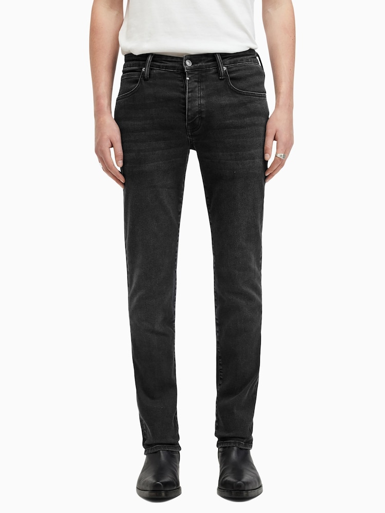 AllSaints Black Sid Jeans - Image 1 of 1