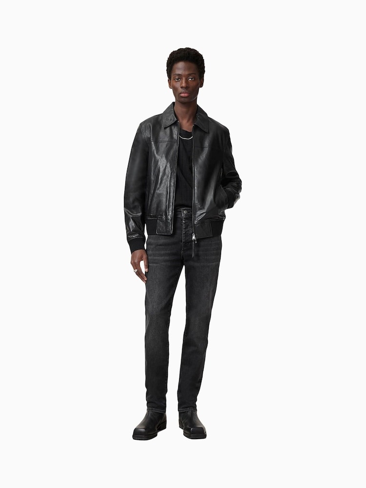 Черный - AllSaints Sid Jeans - Изображение 2 из 11