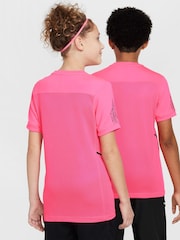 Nike Hyper Pink Kylian Mbappe Academy 25 Dri-FIT Football T-Shirt - Image 5 of 10