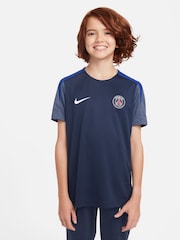 Nike Blue PSG Strike Football T-Shirt - Image 1 of 3