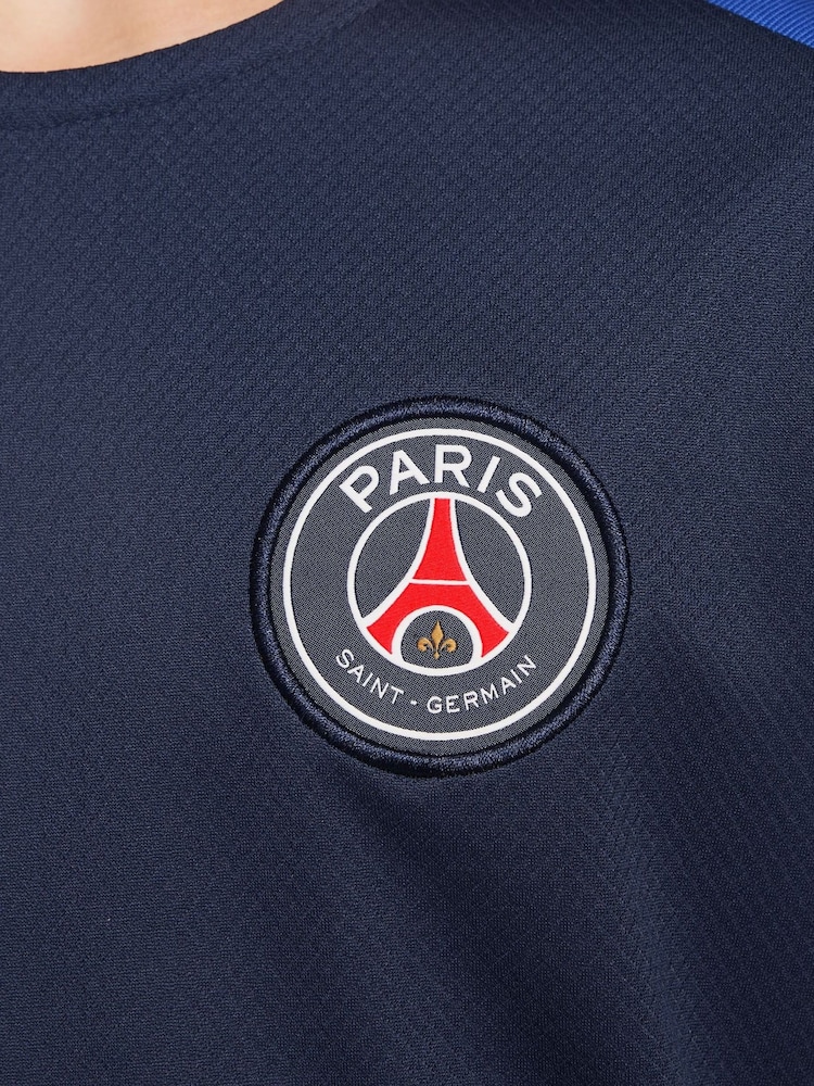 Nike Blue PSG Strike Football T-Shirt - Image 3 of 3