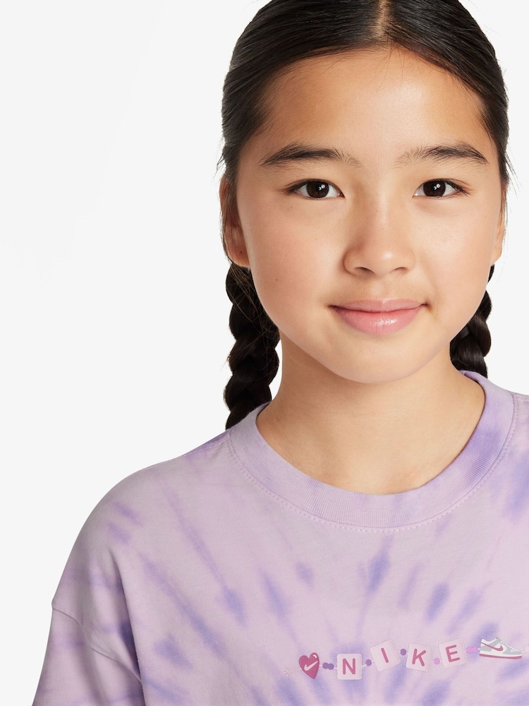 Doll Lilac - Nike Sportswear 100% Cotton T-Shirt - Imagen 3 de 3