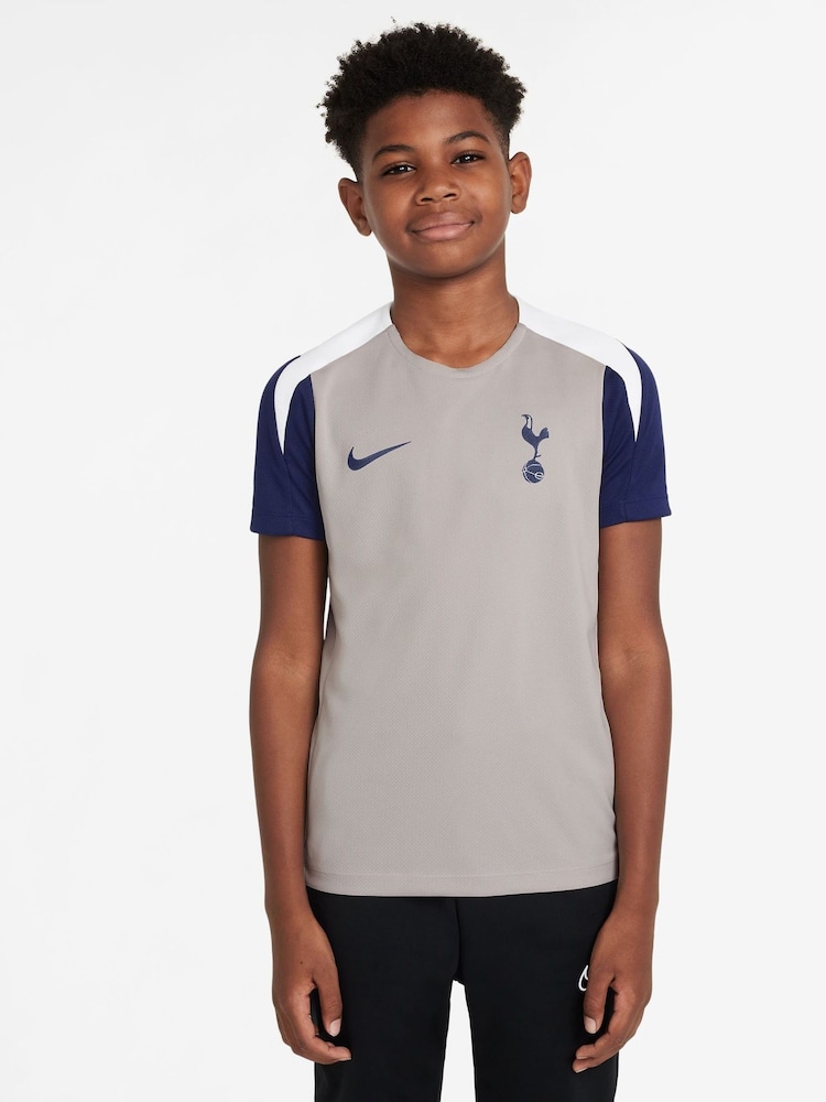 Nike Grey Tottenham Hotspur Strike T-Shirt - Image 1 of 3 Nike Grey Tottenham Hotspur Strike T-Shirt - Image 1 of 3